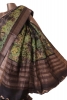 Pure Floral Tussar Silk Saree